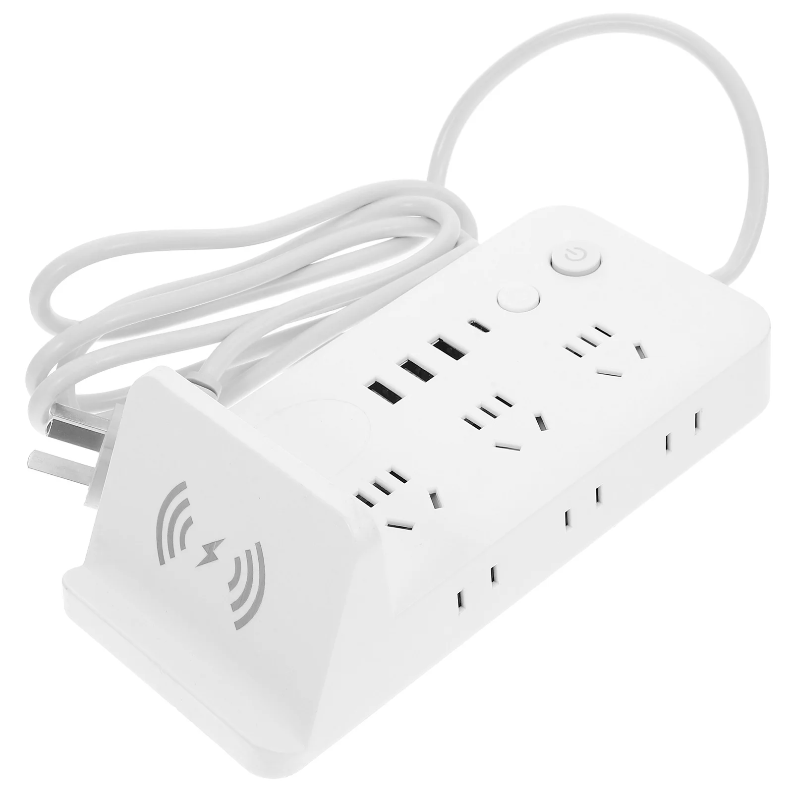 

Wireless Extension Socket Triple USB Power Strip Multifunctional Home Office Charging Outlet Intelligent
