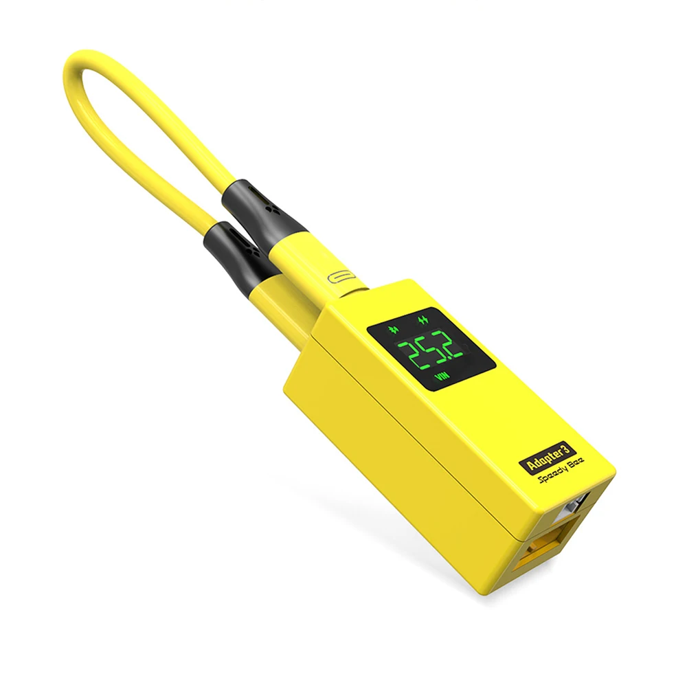 Adaptador Speedybee, adaptador comprobador de 3 voltios, adaptador inalámbrico WIIFI, analizador de caja negra inalámbrico, Control por aplicación, cargador LiPo 1-6S de 30W