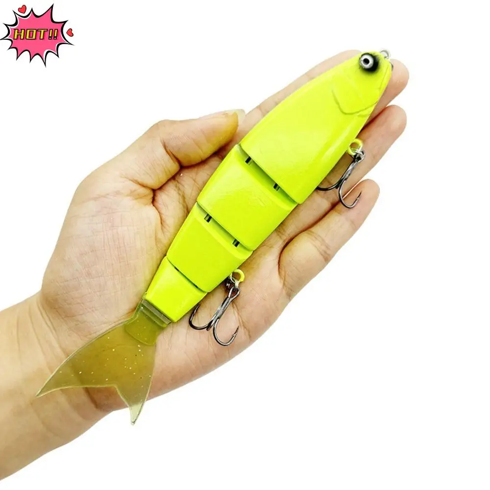 

Шарнирная приманка для плавания, рыболовная приманка, плавающий дизайн, скользящее действие, большие твердые приманки, хищникный дизайн, 18 см, искусственная приманка для ловли щуки