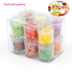 12 Color Slime Clay DIY Soft Pottery Sequins Filler For Clear/Fluffy Slime Supplies Simulation Pearl Unicorn Slime Accessories