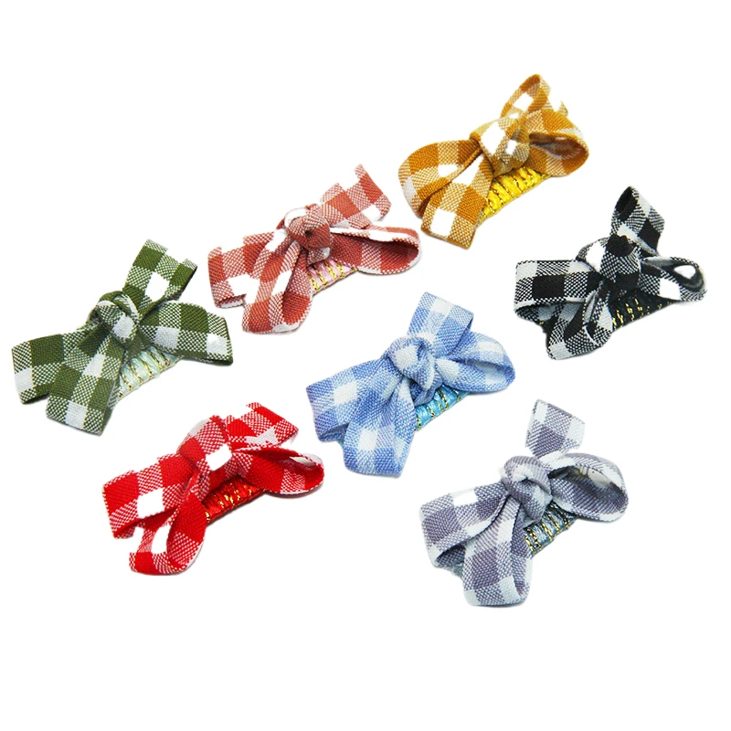 Cute Pet Hair Accessories Korean Style Handmade Headband  Bowknot Hairpin for Puppy Cat Dog Pet Beauty Products Accessories