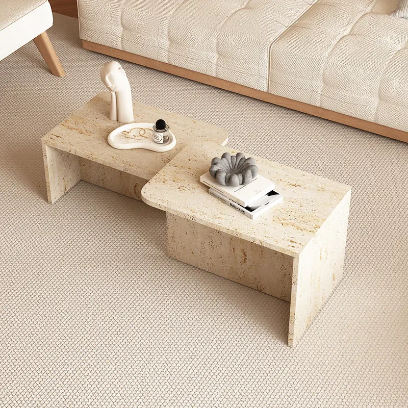 

Japanese Standing Coffee Table Narrow Clear Modern Small Coffee Table Side Minimalist Square Marble Effect House Accessories