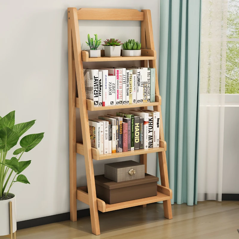 Solid Wood Multi-layer Wall Shelf Storage Cabinet Corner Monitor Shelf Display Bookcase 틈새 수납장 Living Room Storage Furniture AA