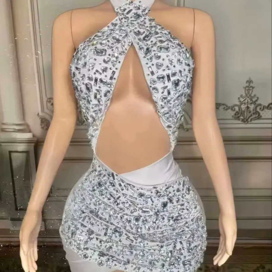 

ZD 2025 женское сексуальное вечернее клубное платье без рукавов, элегантное летнее модное элегантное платье из спандекса