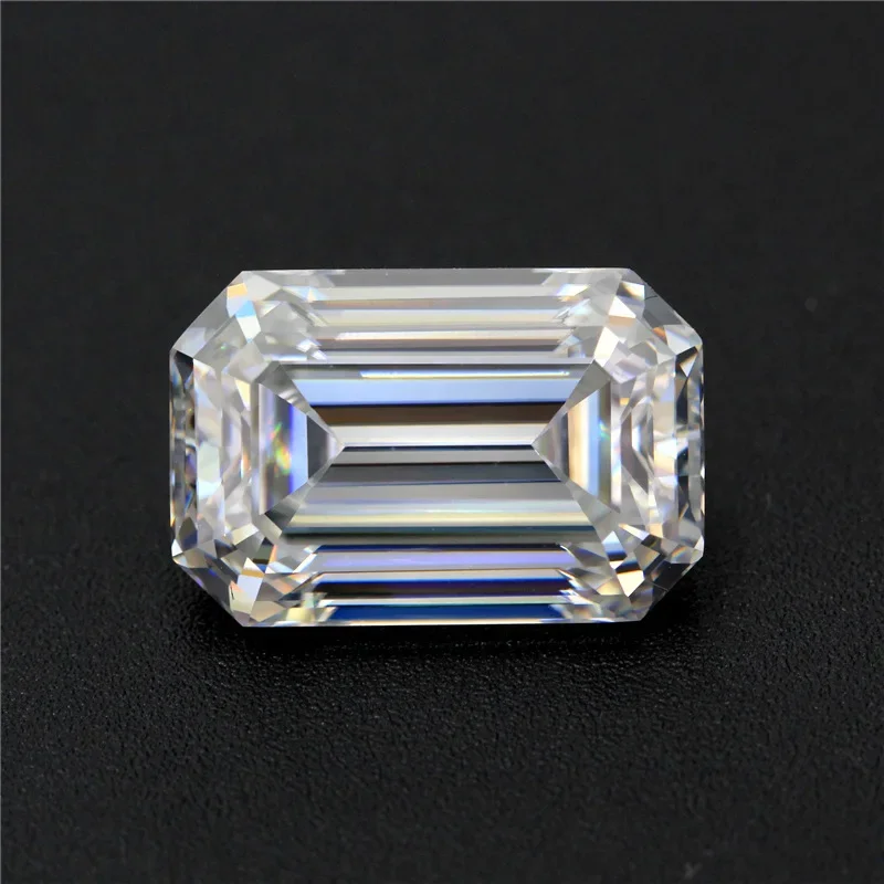 MOJY High Quality Loose Moissanite Marquise/Oval/Cushion Cut D Colour Diamond Pass Tester Gems For Ring With GRA Certificate