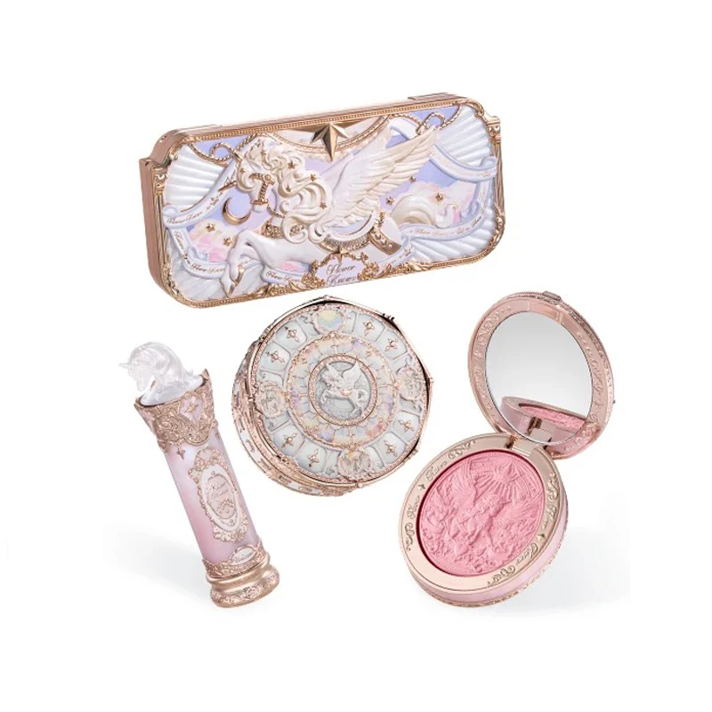 coffret-cadeau-flower-knows-knight-unicorn-collection-palette-de-maquillage-miroir-rouge-a-levres-fard-a-joues-poudre-libre-fixatrice-kit-de-maquillage