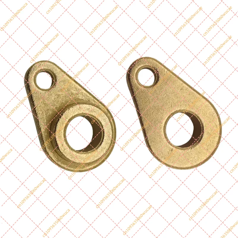 Paquete de 2 Rodamientos Traseros para Tambor de Secadora C00142628 para Ariston Indesit - Rodamiento del Eje de la Cesta Teardrop
