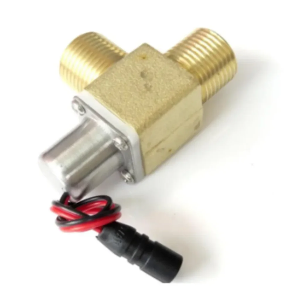 

1/2"BSP Male Thread Single Way Water Inlet Electric Pulse Solenoid Valve DC 4.5V-6V 500mA Urinal Gardening Sanitary fittings