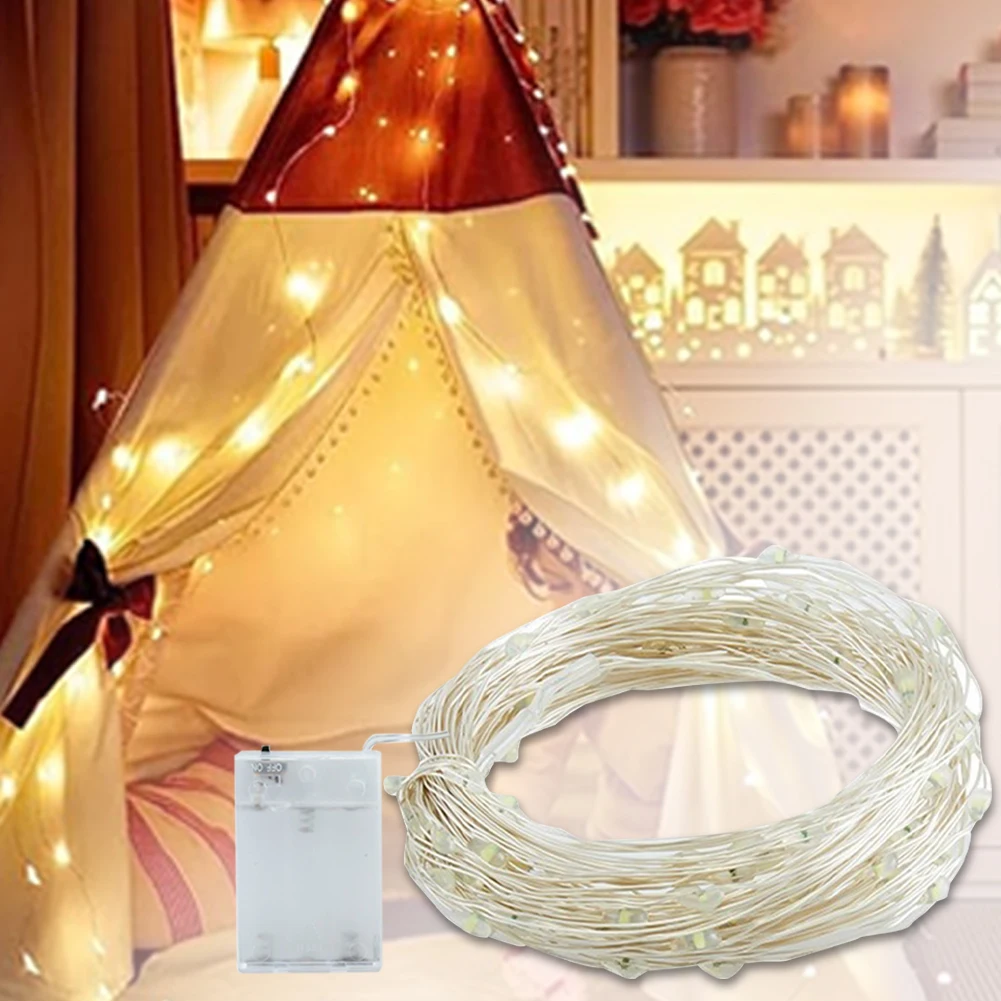 LED Fairy Lights Twinkle Lights 6.6FT 20 LEDs Starry Lights Copper Wire Mason Jar Light for Halloween Christmas Decoration