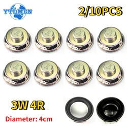 2/10PCS 3W 4R Mini Speaker Diameter 4cm Amplifier Loudspeaker 3 Watt 4 Ohm 40mm Speakers Kit