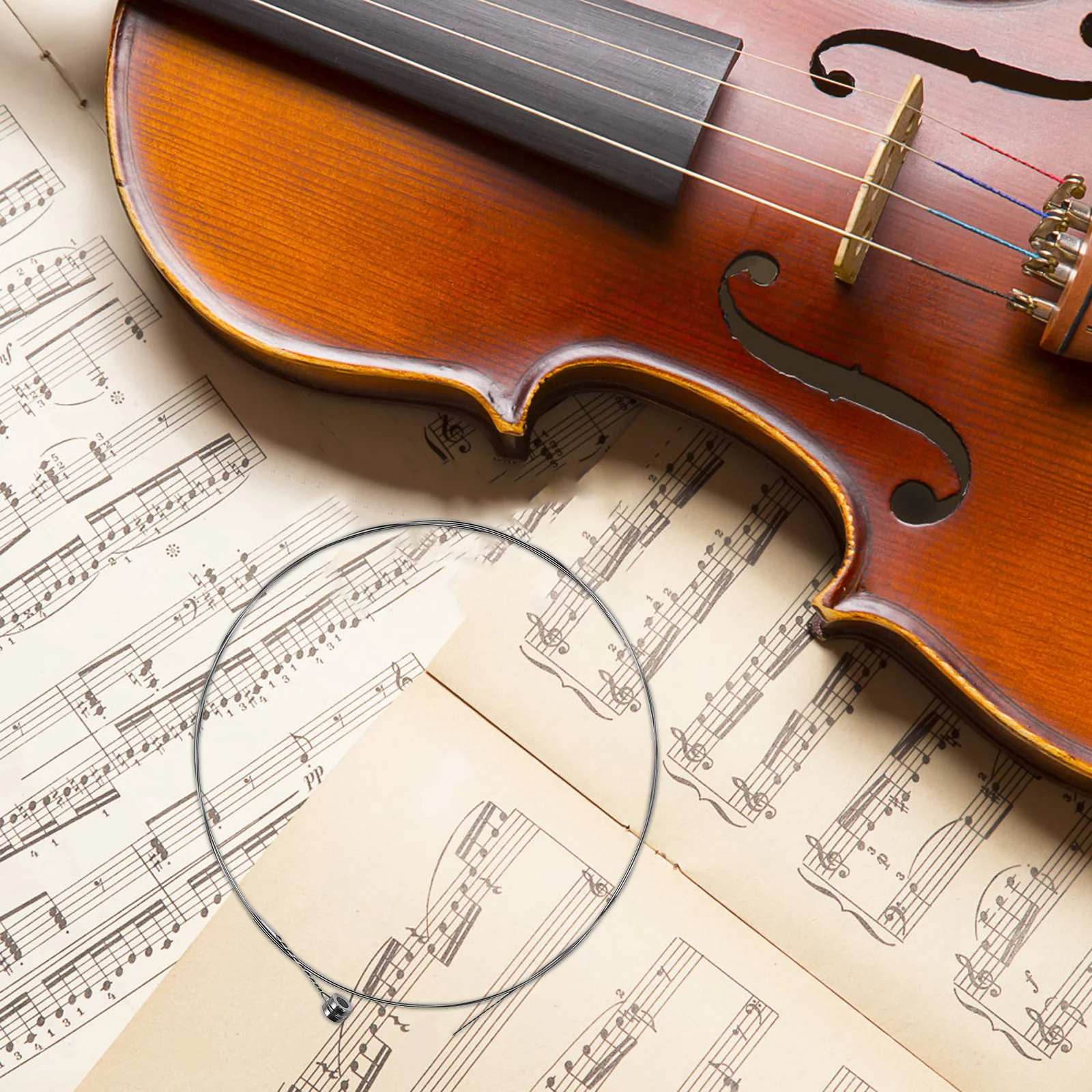 10 قطعة E-1St الغيتار استبدال سلاسل الصلب مجموعة طويلة الأمد أسلاك الفولاذ المقاوم للصدأ الصوتية الغيتار الكهربائي سلسلة حزمة