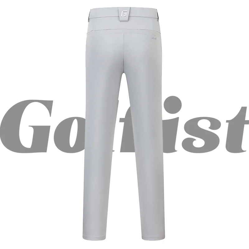 Golfist-calças compridas de estiramento justo e reto masculino, calças de golfe, roupas esportivas de negócios, verão, outono