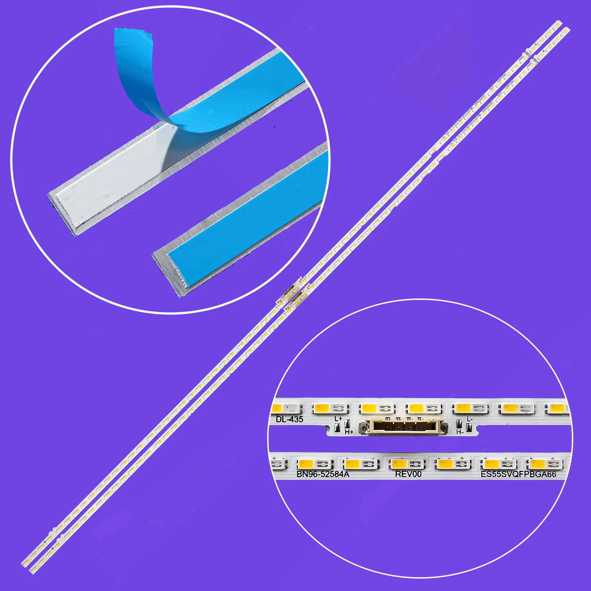 LED BackLight Strip For QE55Q65AAT QE55Q67AAT QE55Q60BAT QE55Q65BAT QE55Q67BAT QE55Q60CAT QE55Q65CAT QE55Q67CAT QE55Q70AAT
