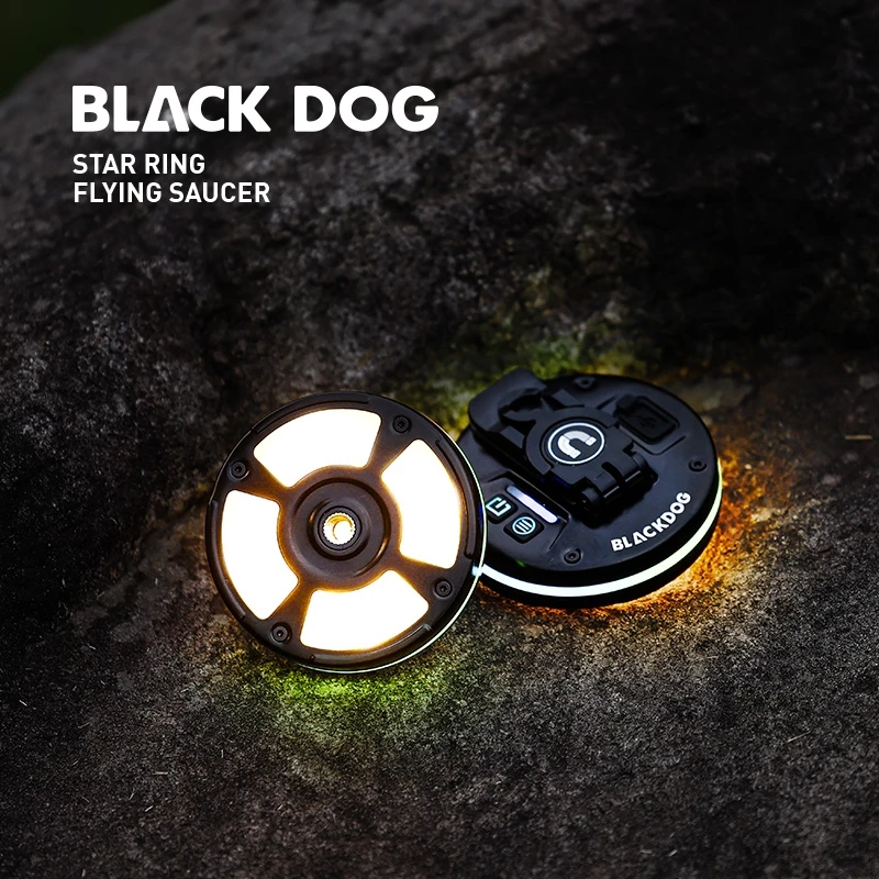 Naturehike BLACKDOG التخييم مصباح لتهيئة الجو السفر في الهواء الطلق الطوارئ المغناطيسي شنقا مصباح المحمولة عمر البطارية طويلة جدا