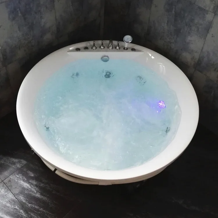 

Round Indoor Concealed Massage Jakuzzy Sap Bath Tub For Bathroom Whirlpool Jacouzi