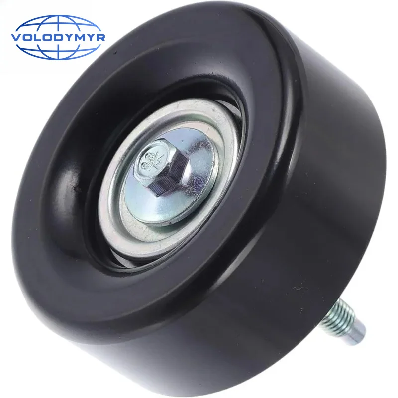 

1S7Q19A216AC 1S7Q19A216AD Drive Belt Idler Pulley for Ford Mondeo 2000-2015 Serpentine Tensioner Pulley Idler with Bolt Washer