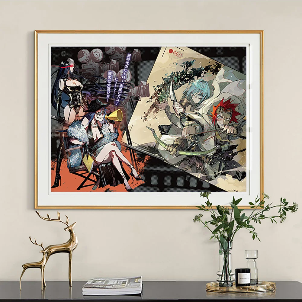 Sabikui Bisco Japanese Anime Art Print Poster Cartoon Manga Canvas Painting Otaku Decor Wall Picture