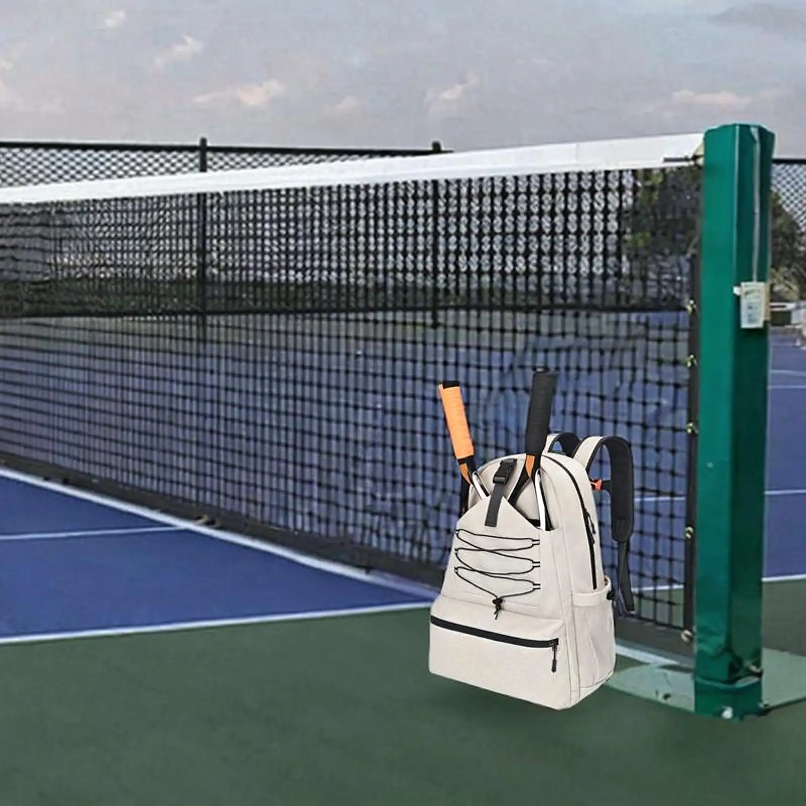 

Tennis Racket Bag Backpack Gym Duffel for Camping Sport Outdoor Activities