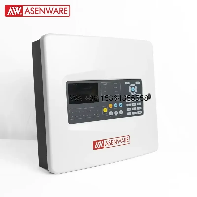 Wmwmnu for One Loop Addressable Fire Alarm 120 Points Control Panel High Sensitive Security System