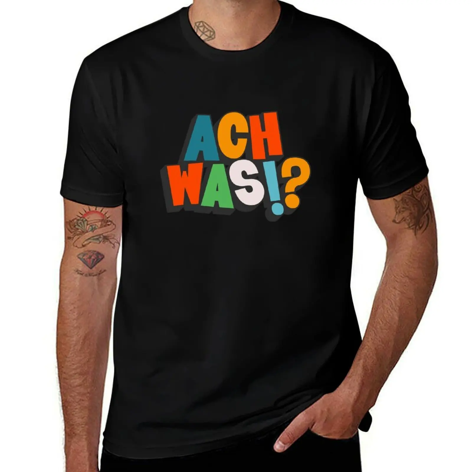 Loriot “Oh what” - A humorous masterpiece on your chest T-Shirt Large Size Casual Tee Shirt T-Shirt