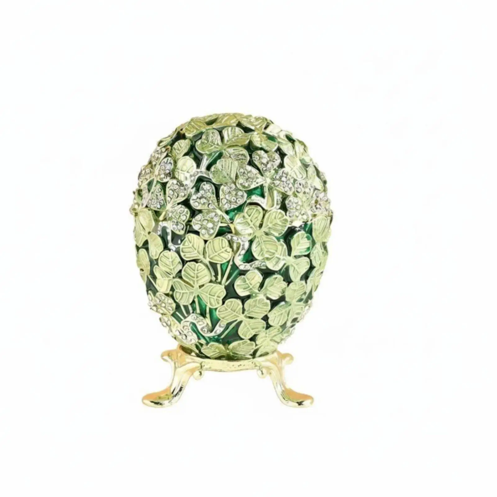 Easter Oval Jewelry Box, Russian Style, Decorative Storage Decor