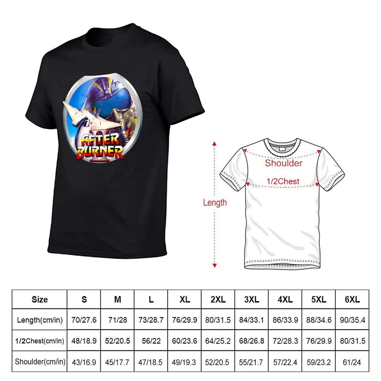 After Burner II T-Shirt summer clothes blanks outfits for men