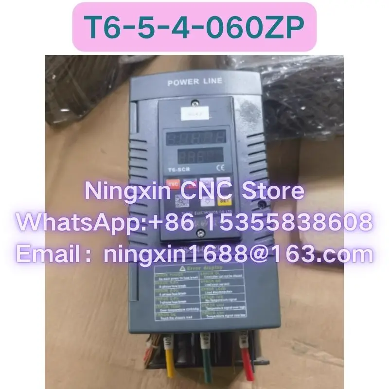 Second-hand T6-5-4-060ZP power regulator Functional test OK Fast delivery