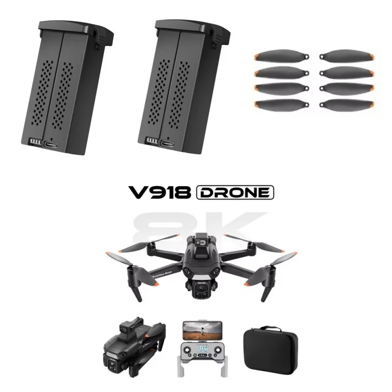 V918 GPS Drone Battery 7.4V 3000mah Battery/Propeller For V918 PRO Drone Battery Blades V918 Dron Parts Toys V918 Drone Battery