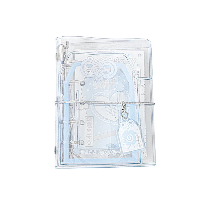 INS Esthetische Retro Good Luck Series M5 Notebook PVC Mini Bindmiddel met Losbladige Navulling Japanse Stijl Journal Studenten Dagboek