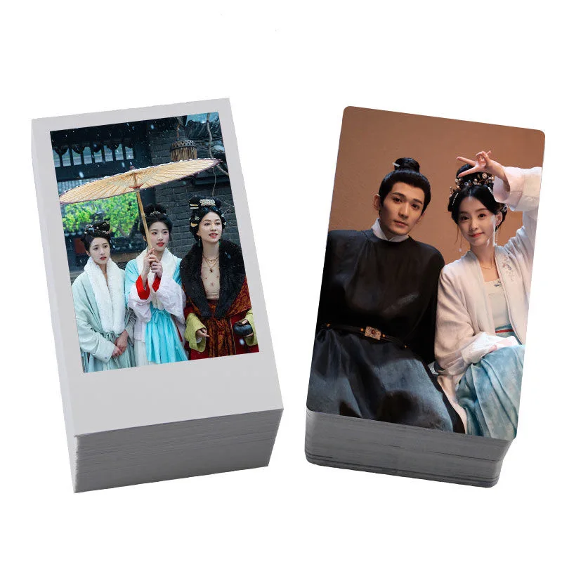 100PC Wang Xingyue Chen Heyi Dong Sicheng Lu Yuxiao Lomo Card Pai Li De TV Perfect Match Drama Stills Meal Bus Card Stickers