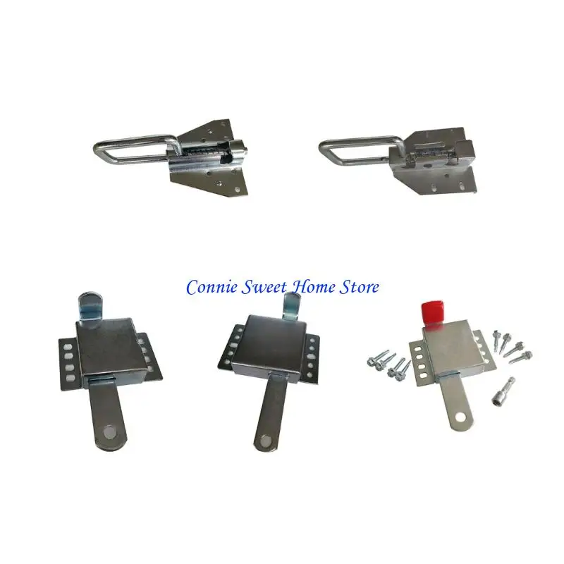 

LXAF Усиленный железный дверной болт Выдерживает большую нагрузку Коррозионностойкая конструкция Безопасность промышленного