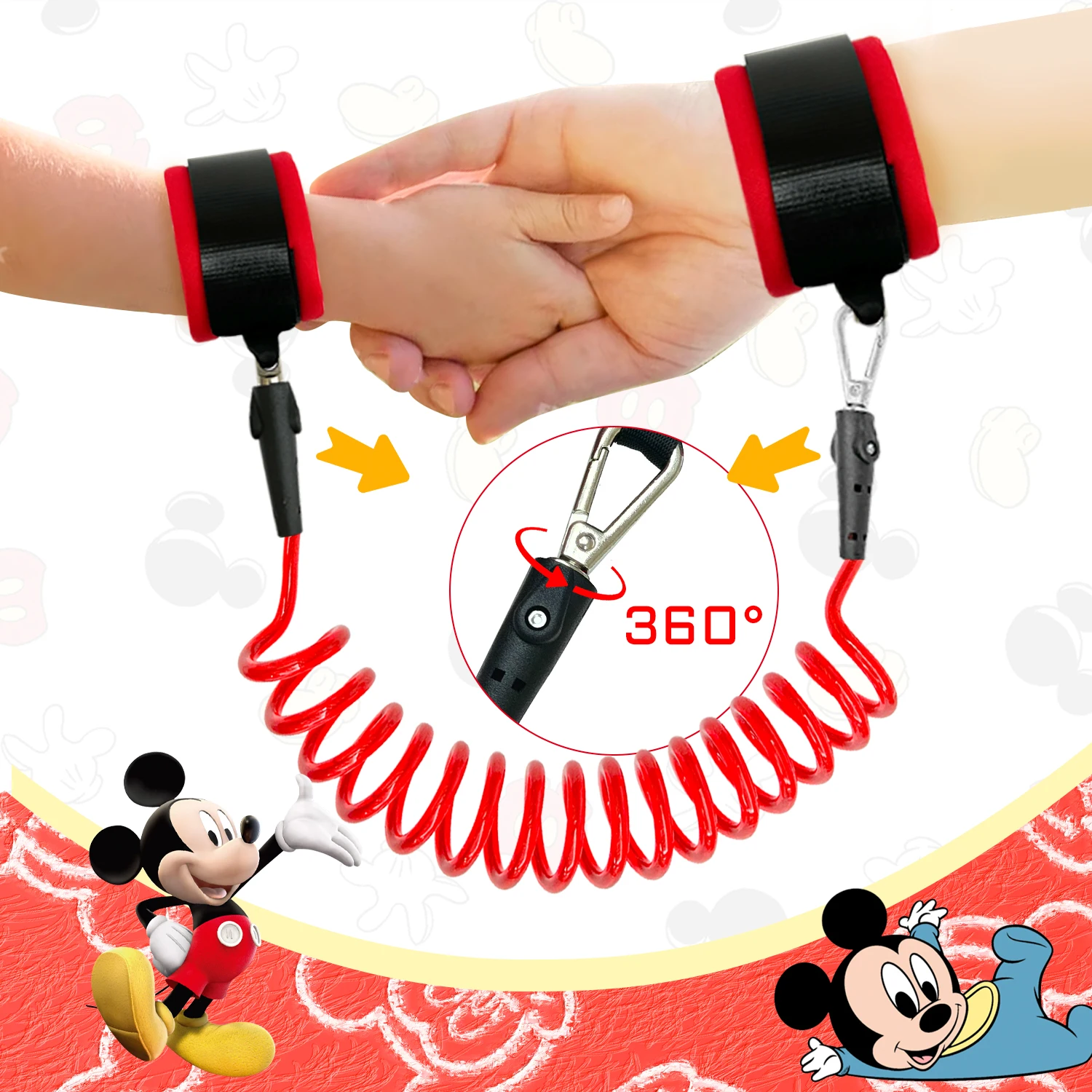 Toddler Leash Harness, 3-in-1Child Leashes for Toddlers Set-2m Kids Leashes for Toddlers&Wrist Leash for Kids(7.8 '' x 7 '')