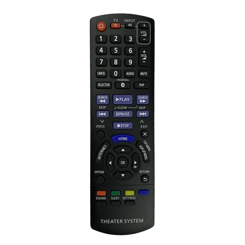 U55C Player Remote Control Universal Fit Ergonomic for N2QAYB000970 Home Theaters