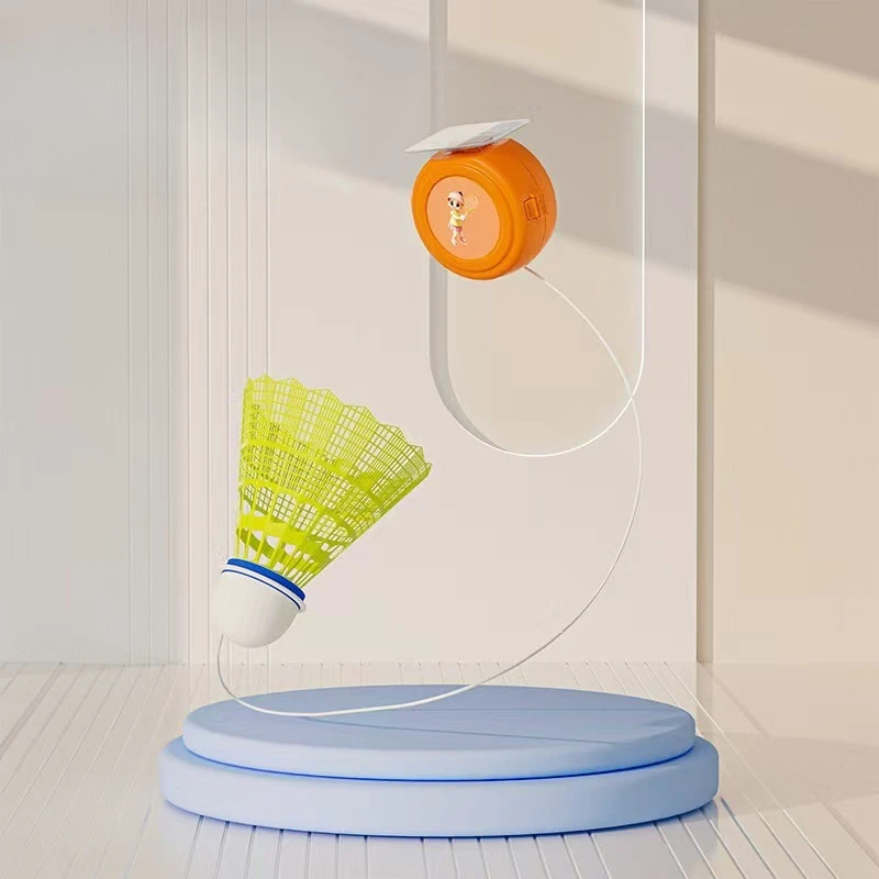 Single-person Spinning Badminton Training Device Self-study Badminton Rebound Training Suitable for Beginners and Amateurs