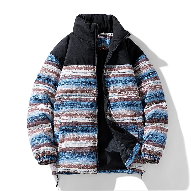 

Wind-Resistant Quality Men Clothing Down Coat Fashion Casual Style Cotton Parkas Hot Casacos De Inverno Masculino Zipper Outwear