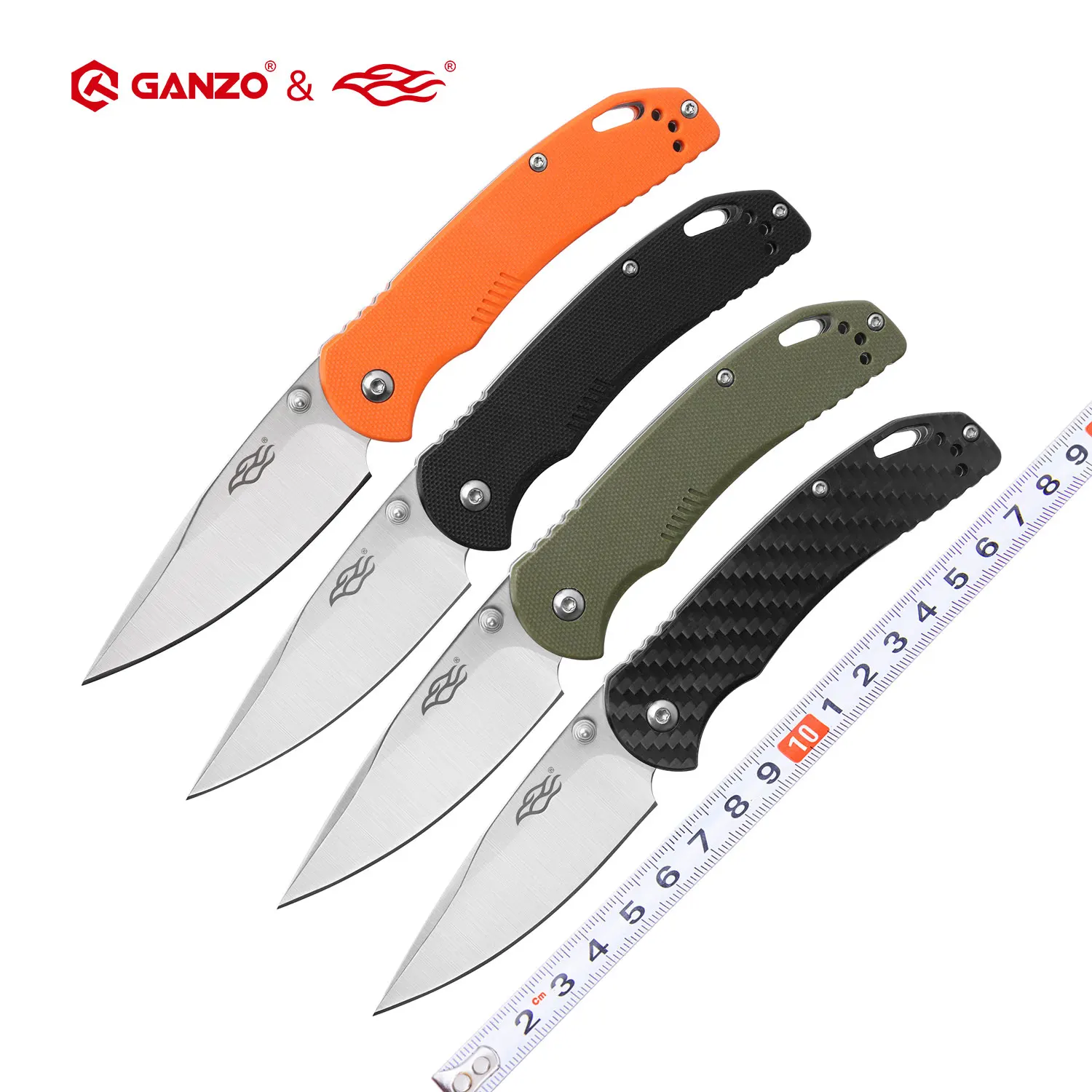 Firebird Ganzo F753M1 FBKNIFE 58-60HRC 440C G10 or Carbon Fiber Handle Folding knife outdoor Survival Camping tool Pocket Knife