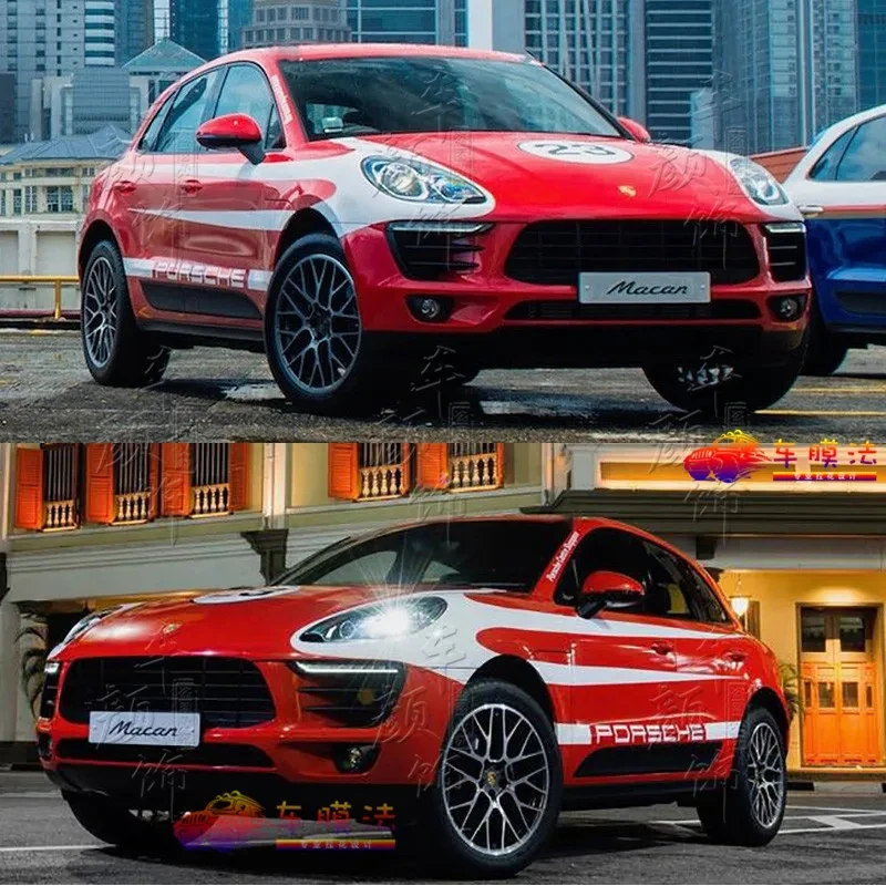 Car stickers FOR Porsche Cayenne GTS modified custom fashion sports car decal accessories