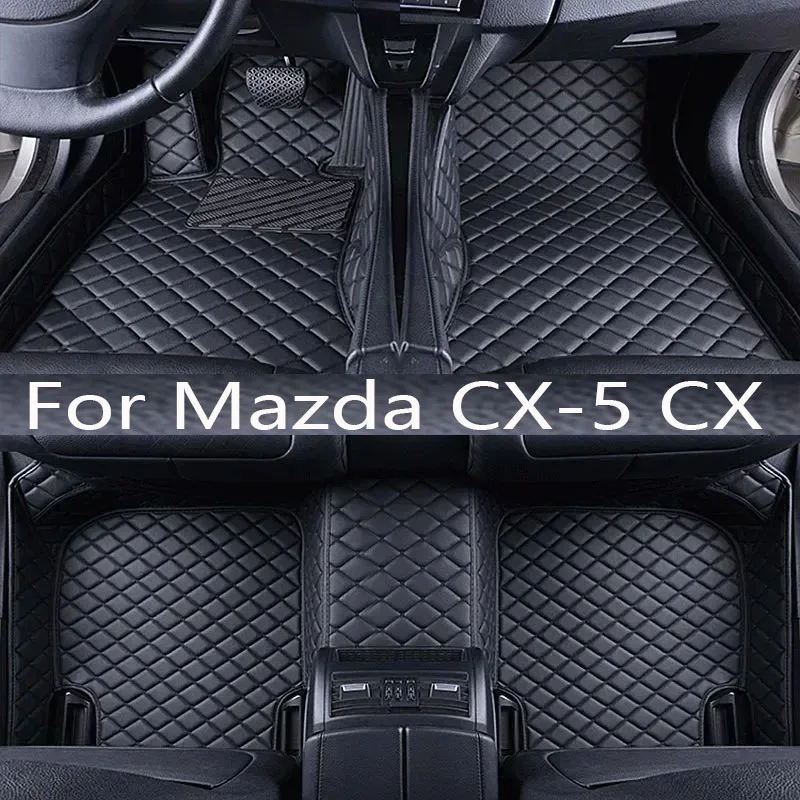 

Car Floor Mat for Mazda CX-5 CX5 KF 2017~2023 2018 2019 2020 Panel Foot Parts TPE Liner Carpet Pad Custom Cover Rug Accessories