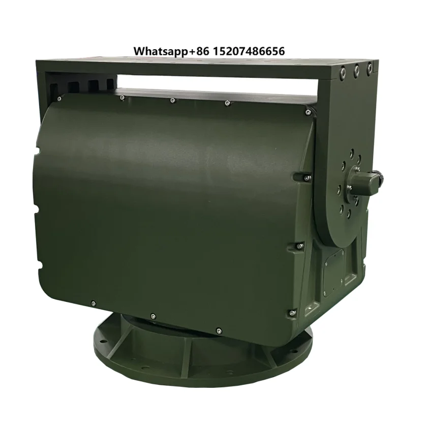 70kg 100kg Rotary Heavy Duty Antenna Radar 24V Motorized Pan Tilt PTZ Head Servo