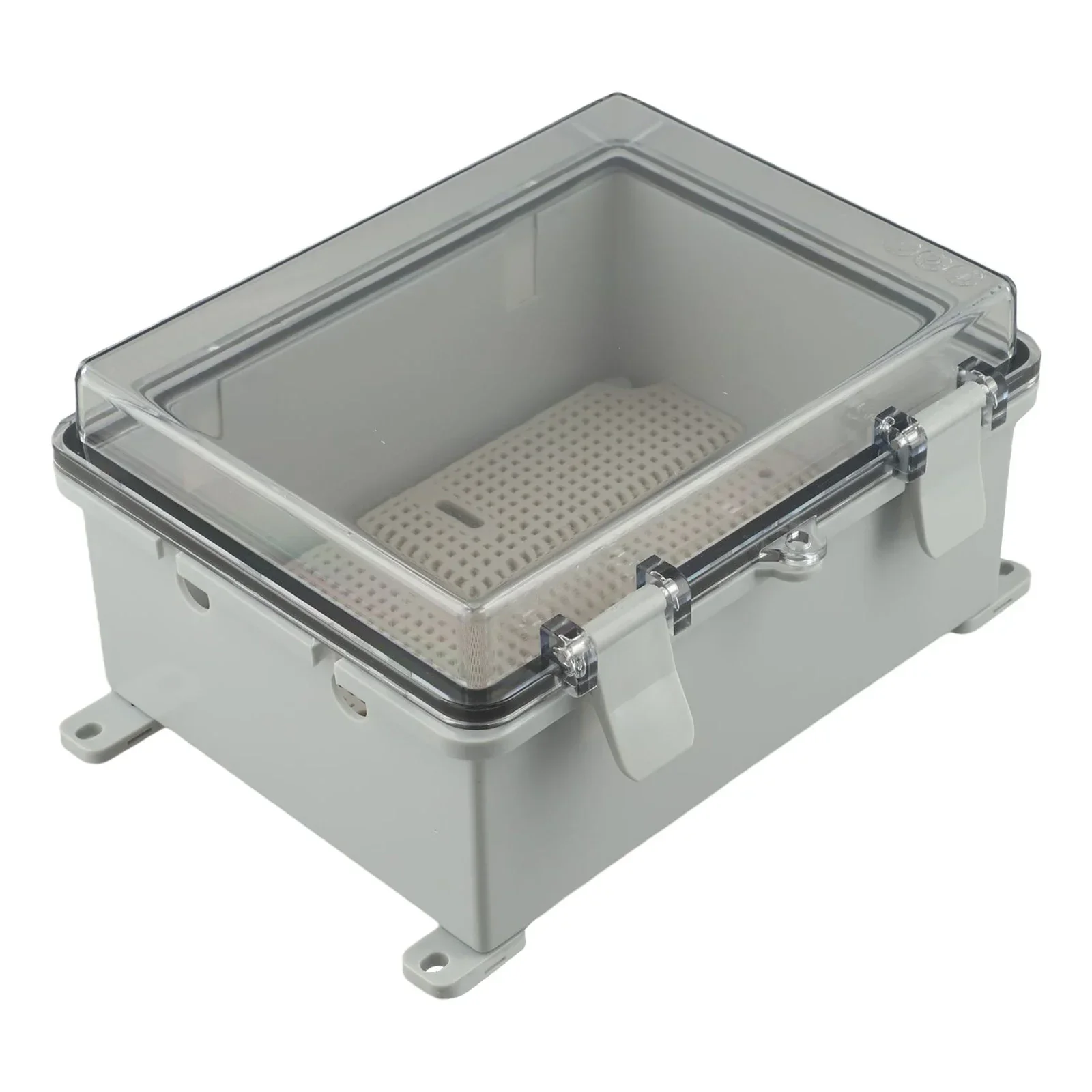 Buckle Equipped Outdoor Waterproof Box IP66 Waterproof Box Good Sealing Performance Heat Resistance Pressure Resistance For Rain