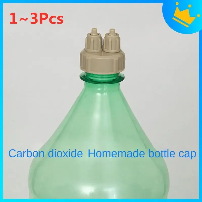 Aquarium CO2 System Generator Bottle Cap Fish Tank Live Plant DIY Air Diffuser Generator Tool Carbon Dioxide Reactor Instrument