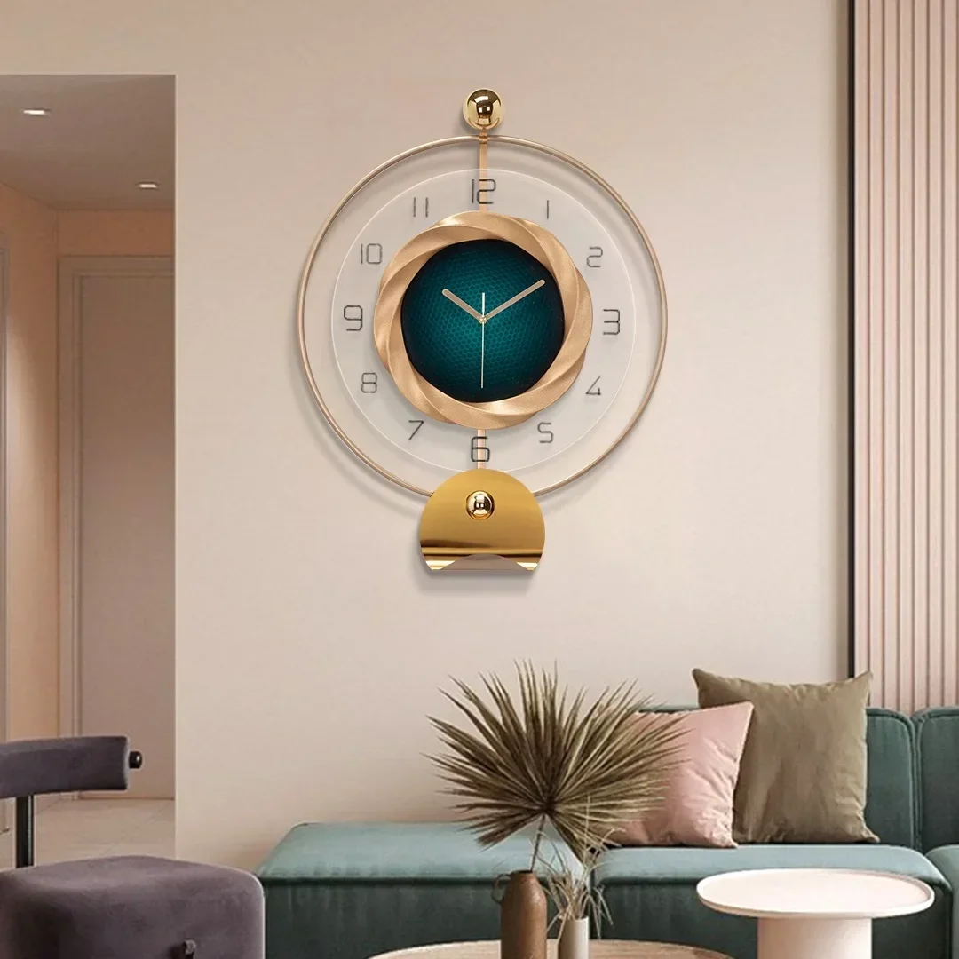 Creative Big Wall Clock Luminous Monster Design Mural Art Watch for Living Room Bedroom Home Decoration Cool Unique Gift