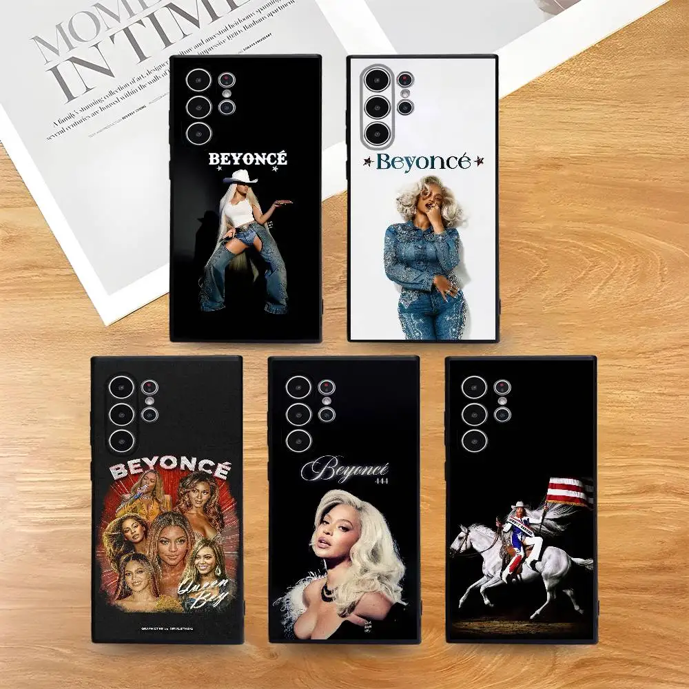 

Singer Songwriter B-Beyonce Phone Case For Phone S Series S21 S22 S23 S24 S25 FE Plus Ultra TPU Soft To Skin-friendly Case