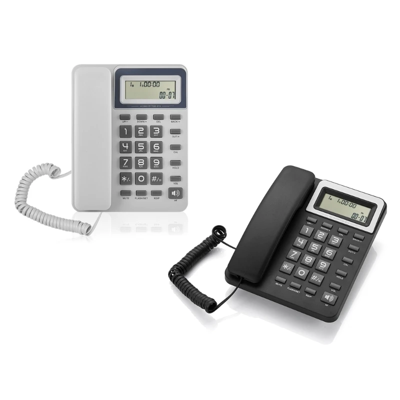 TSD813 Corded Telephone Fixed Landline Phone with Caller Display for Home and Office School Use Telephones Drop Shipping