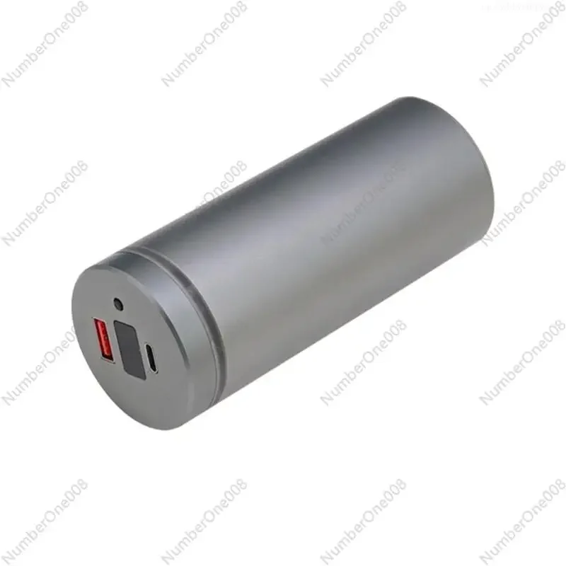 

Power Banks Case for 46950 Battery Quick Support Aluminum Housing Double Port Power Banks Enclosure for 46950 T5EE