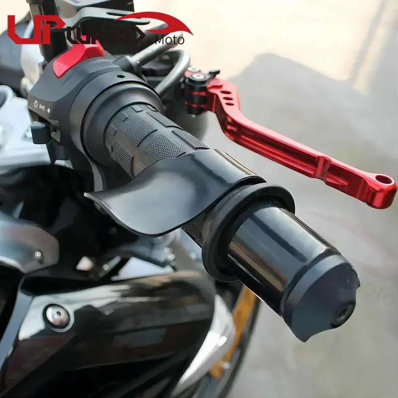 Motorcycle Accelerator Booster Handle Grip Assistant Clip Labor Saver For QJMOTOR QJ600GS Q600RR RRQ600 SRK600 QJ250 800SRT 800
