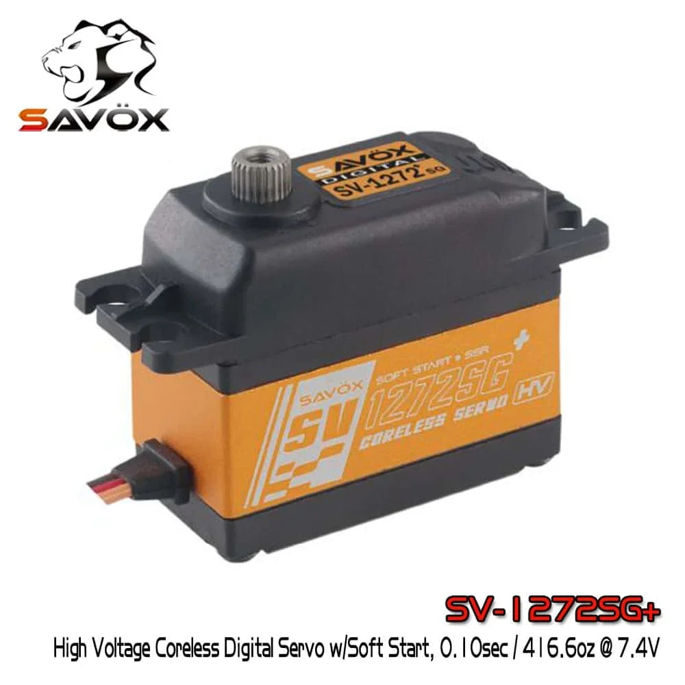 SkyDElSAVOX SV-1272SG+ 0.10\35KG SSR Model Airplane And Model Vehicle Standard High-Power Digital Servo For 1/8 Scale Off-road V