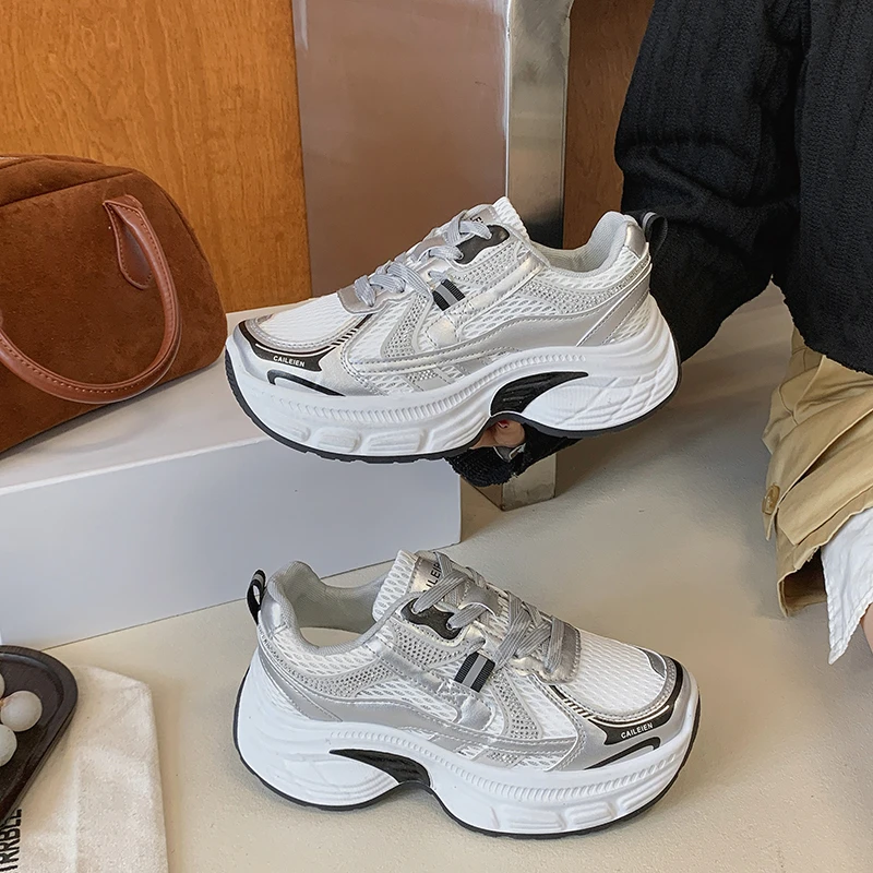Women's 2026 Autumn New Thick‑ - Women'S Shoes Running Sports 评论和价格