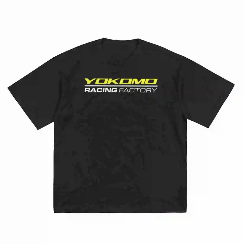 Yokomo Racing Factory Team RC Drift Short Sleeve Tee 100% Cotton T-Shirt