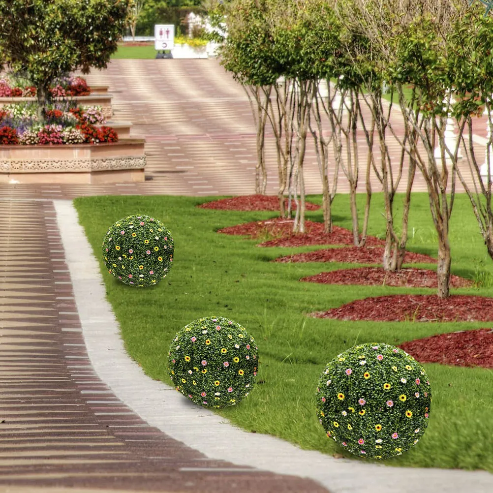 

4Pcs Fashionable Grass Ball Shelf for Flower Arranging Sturdy Plastic Topiary Cage Frame Ideal for Home Office Store Wedding